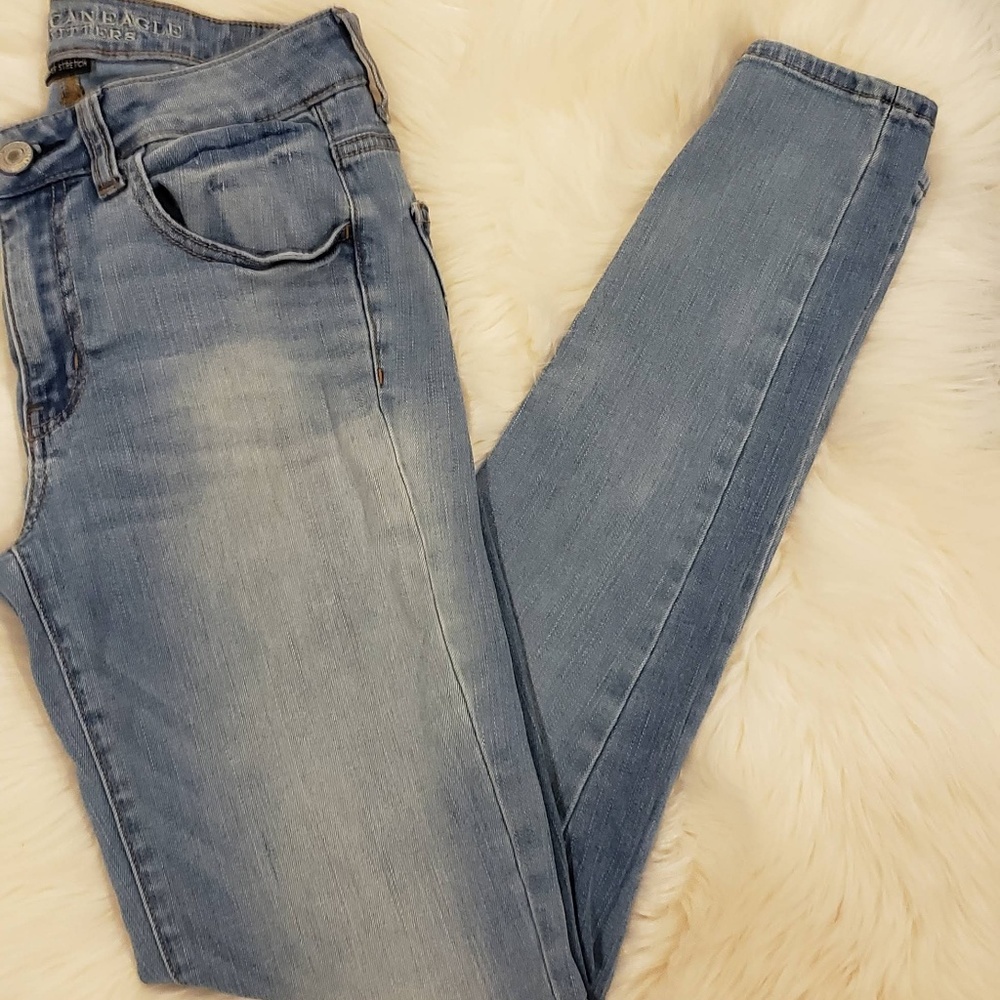 Womens American Eagle Super Stretch Jeggings 6L